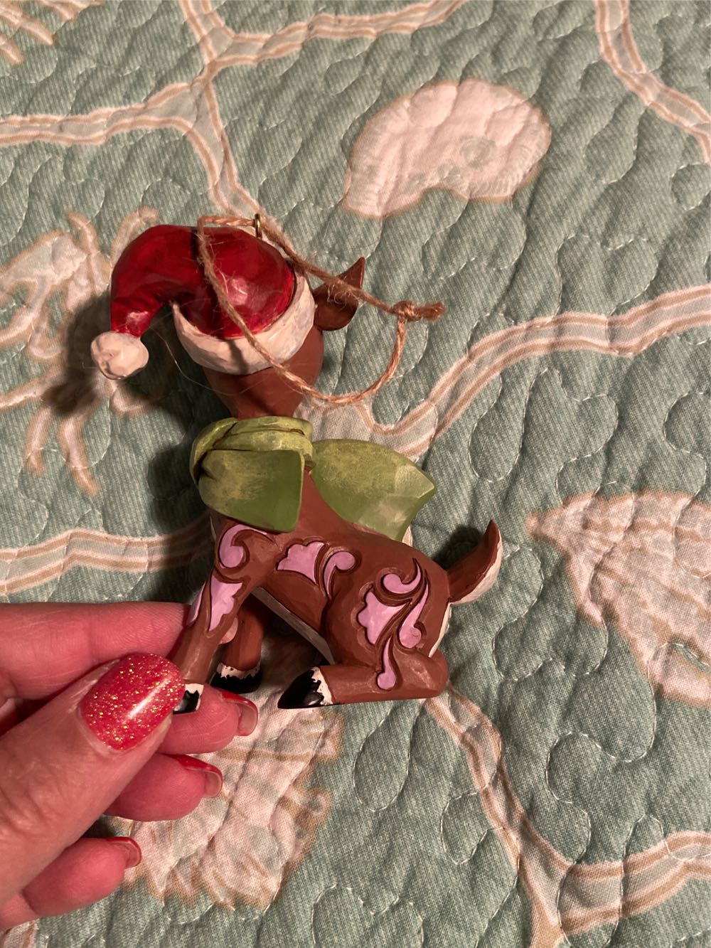 Jim Shore Rudolph The Red Nosed Reindeer 2020  (Jim Shore) ornament collectible - Main Image 2