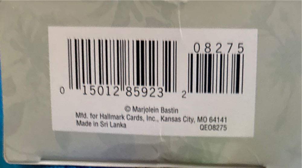 A New Address - Natures Sketchbook (Marjolein Bastin) ornament collectible [Barcode 015012859232] - Main Image 3