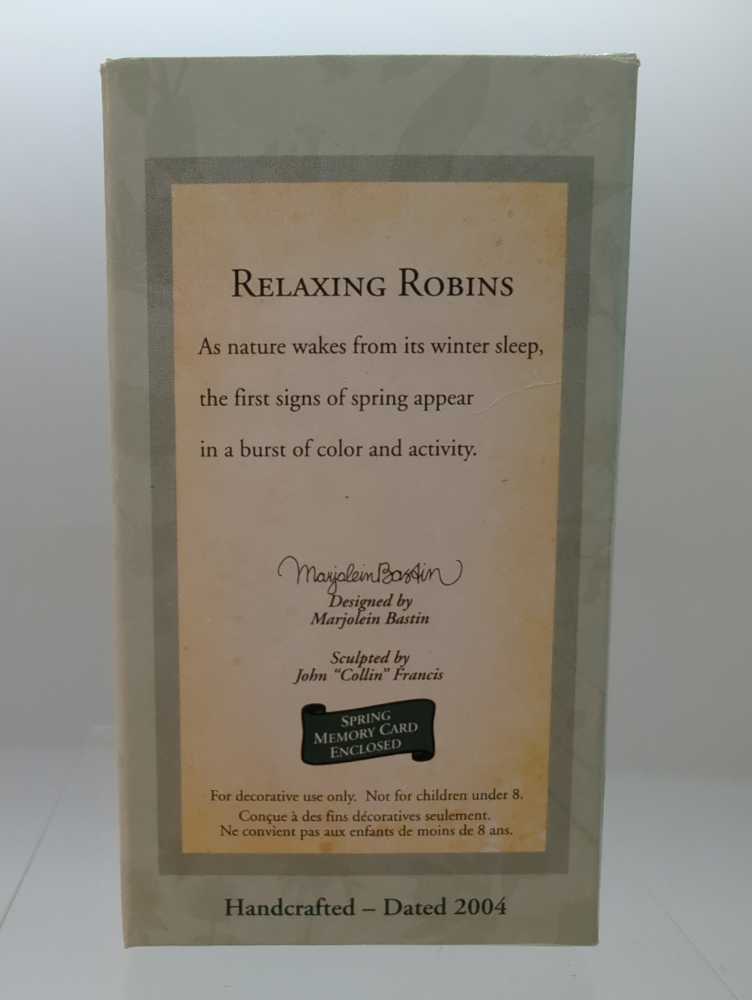 Hallmark Keepsake Spring Ornament Outdoor Dining Nature’s Sketchbook Marjolein Bastin - Nature’s Sketchbook (Birds, Spring) ornament collectible [Barcode 015012792522] - Main Image 4