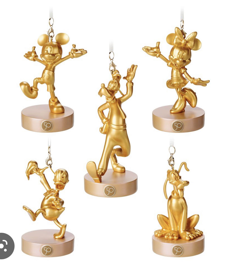 Walt Disney World 50th Anniversary Fab 50 Gold Magic Kingdom - Walt Disney World 50th Anniversary (Disney) ornament collectible [Barcode 400940964989] - Main Image 2