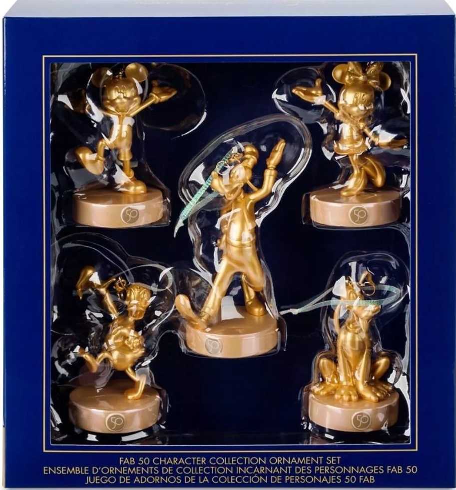 Walt Disney World 50th Anniversary Fab 50 Gold Magic Kingdom - Walt Disney World 50th Anniversary (Disney) ornament collectible [Barcode 400940964989] - Main Image 3