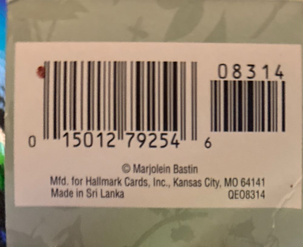 Good Morning Doves - Natures Sketchbook (Marjolein Bastin) ornament collectible [Barcode 015012792546] - Main Image 3