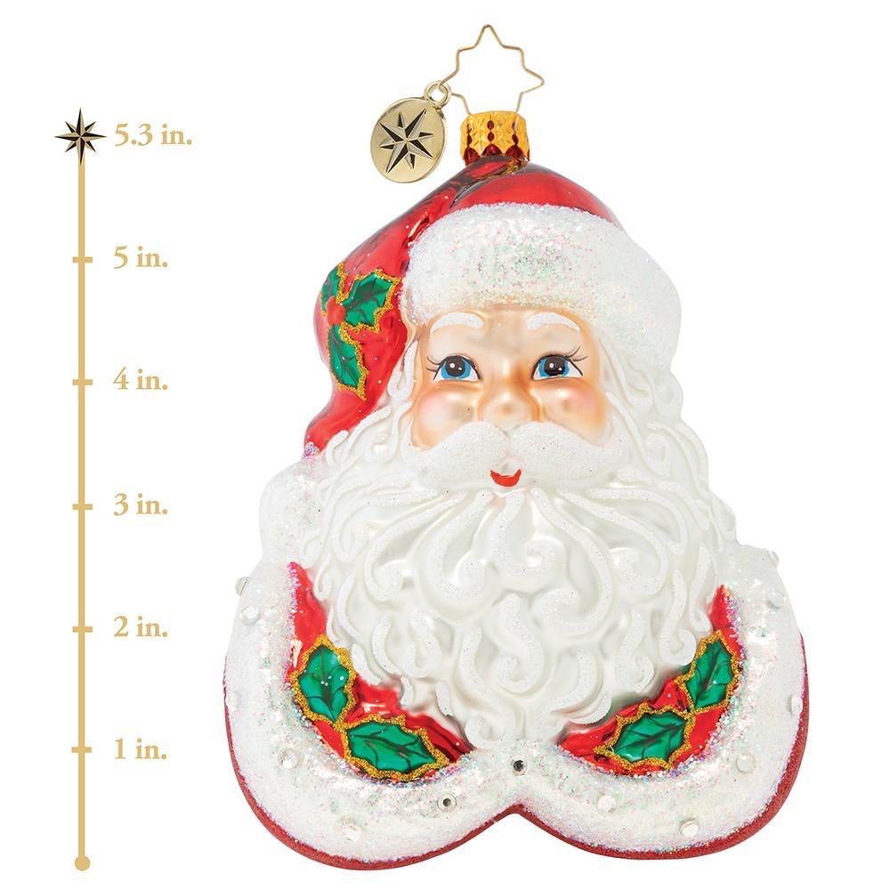 Statuesque Santa - 1020586 (Santa) ornament collectible - Main Image 2