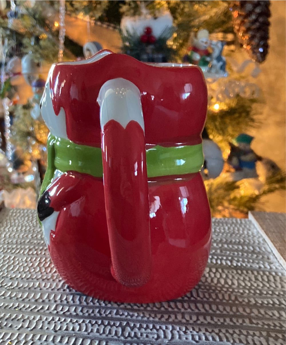 Christmas. Mug. Fox.  ornament collectible - Main Image 3