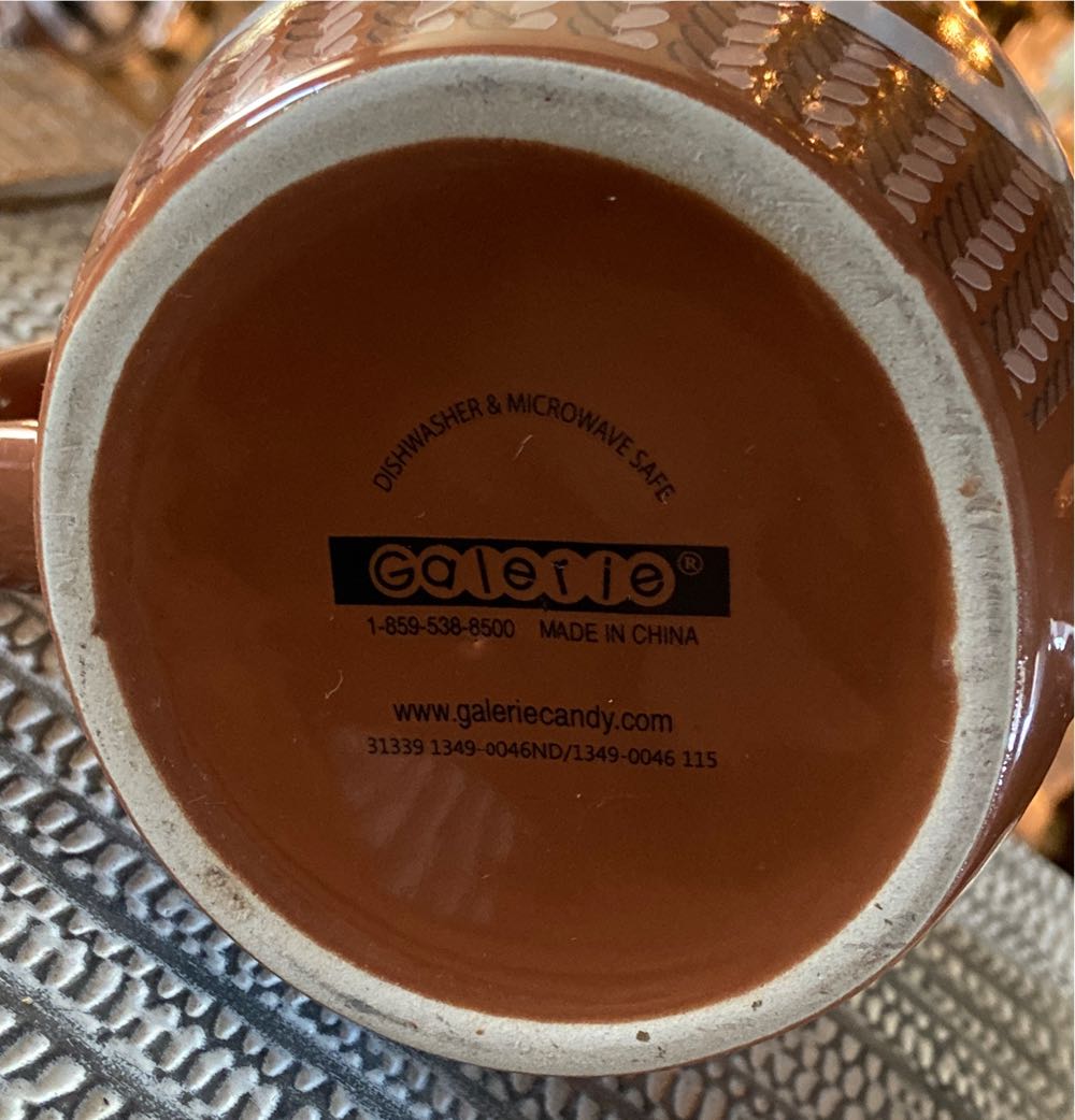 Christmas. Mug. Sock Monkey.  ornament collectible - Main Image 4