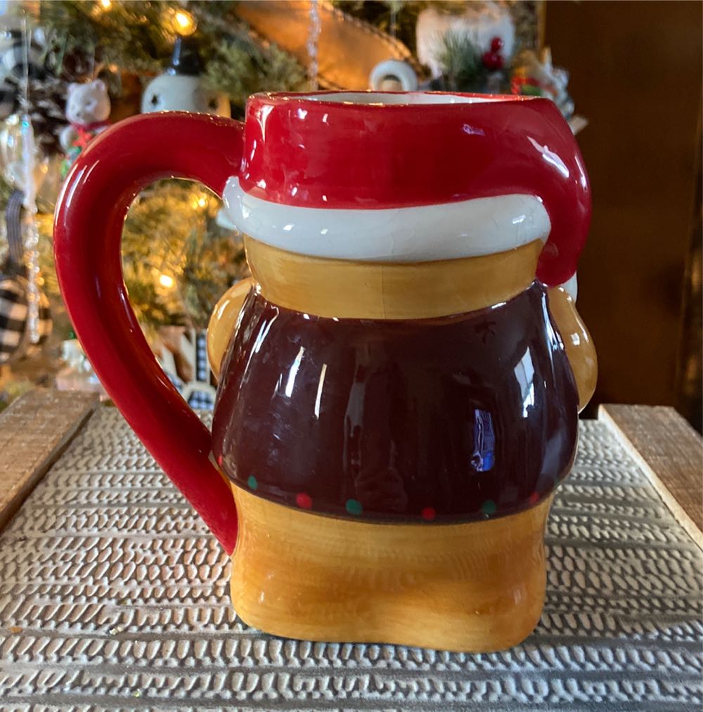 Christmas. Mug. Gingerbread Man.  ornament collectible - Main Image 2