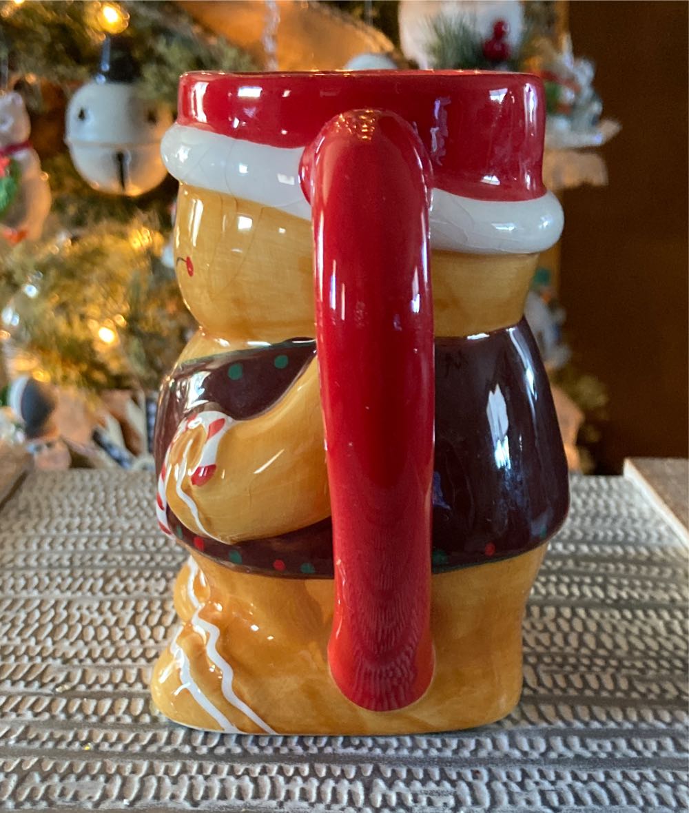 Christmas. Mug. Gingerbread Man.  ornament collectible - Main Image 3