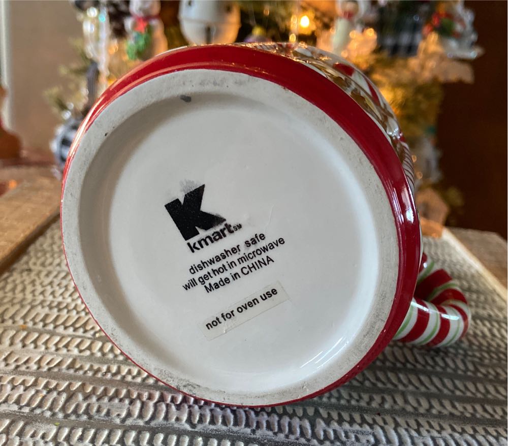 Christmas. Mug. Gingerbread House.   ornament collectible - Main Image 4