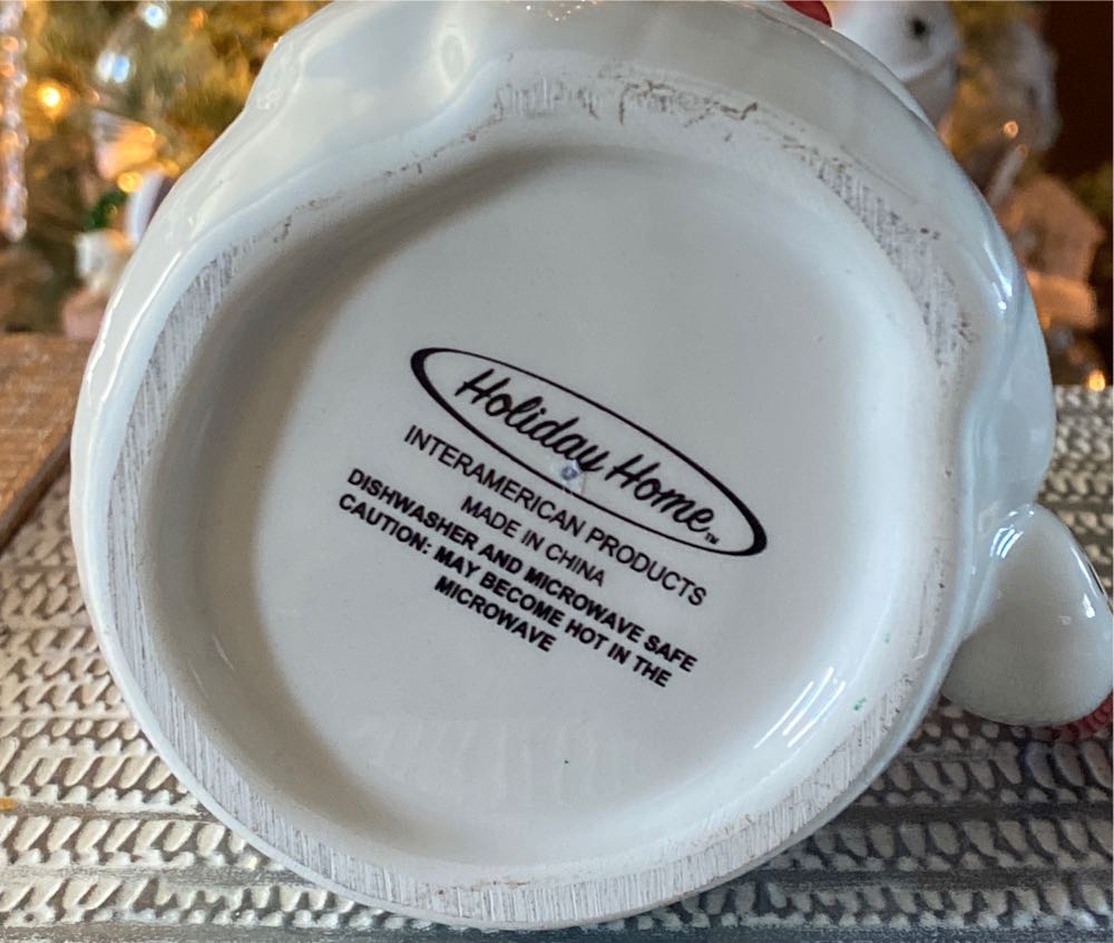 Christmas. Mug. Santa.   ornament collectible - Main Image 4