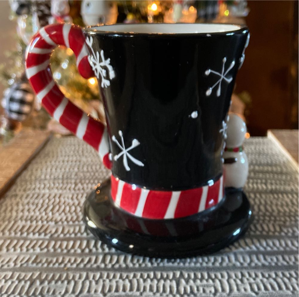 Christmas. Mug. Top Hat.   ornament collectible - Main Image 2