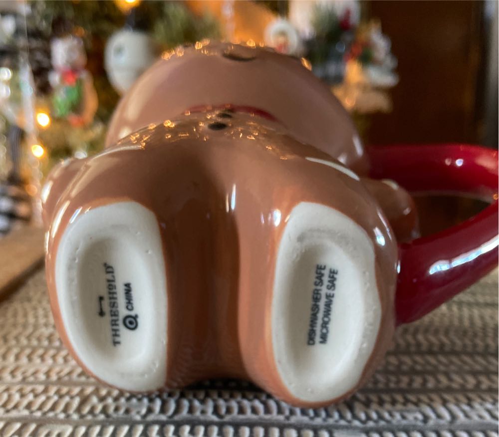 Christmas. Mug. Gingerbread Man.  ornament collectible - Main Image 4