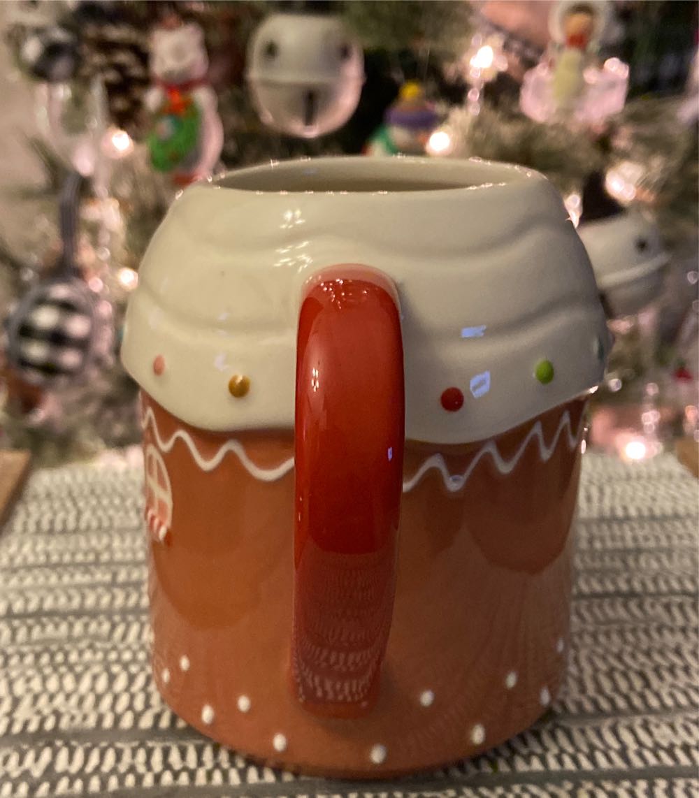 Christmas. Mug. Gingerbread House.  ornament collectible - Main Image 3