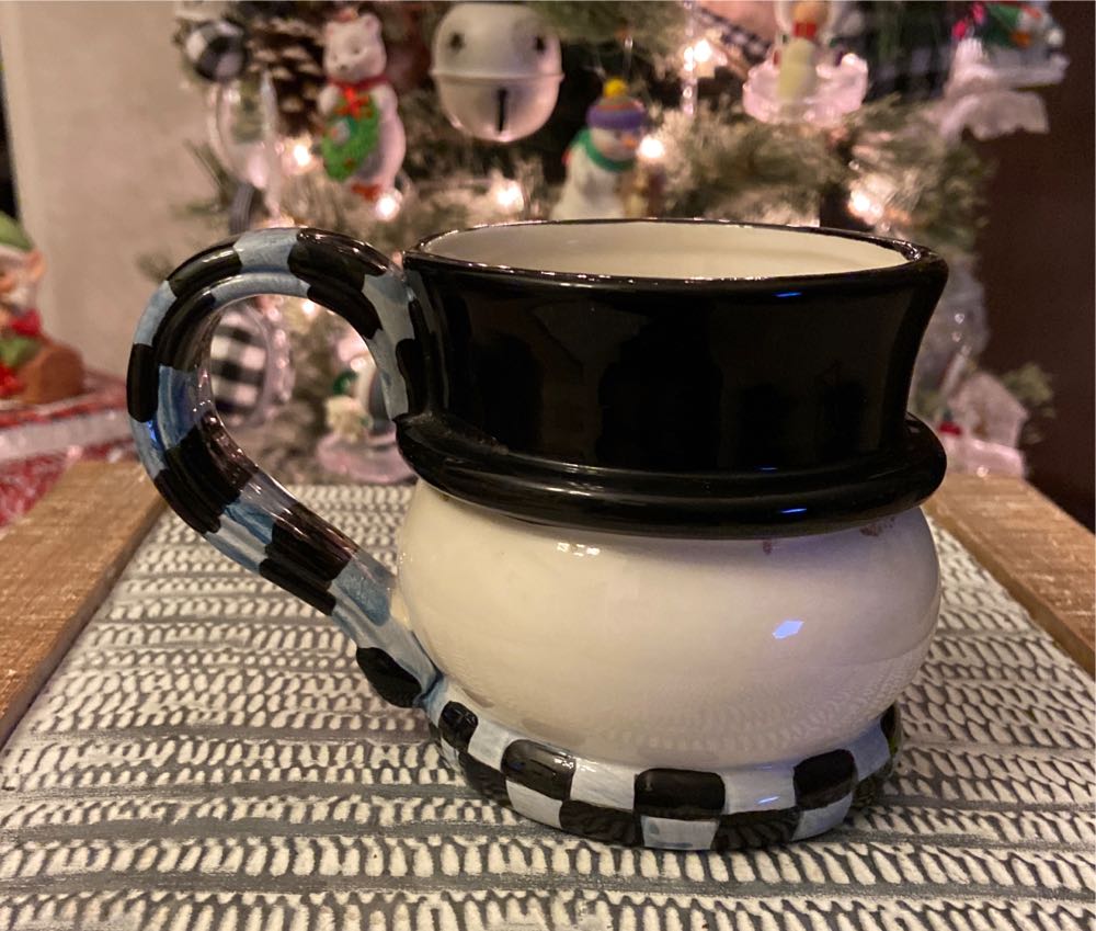 Christmas. Mug. Snowman.   ornament collectible - Main Image 2