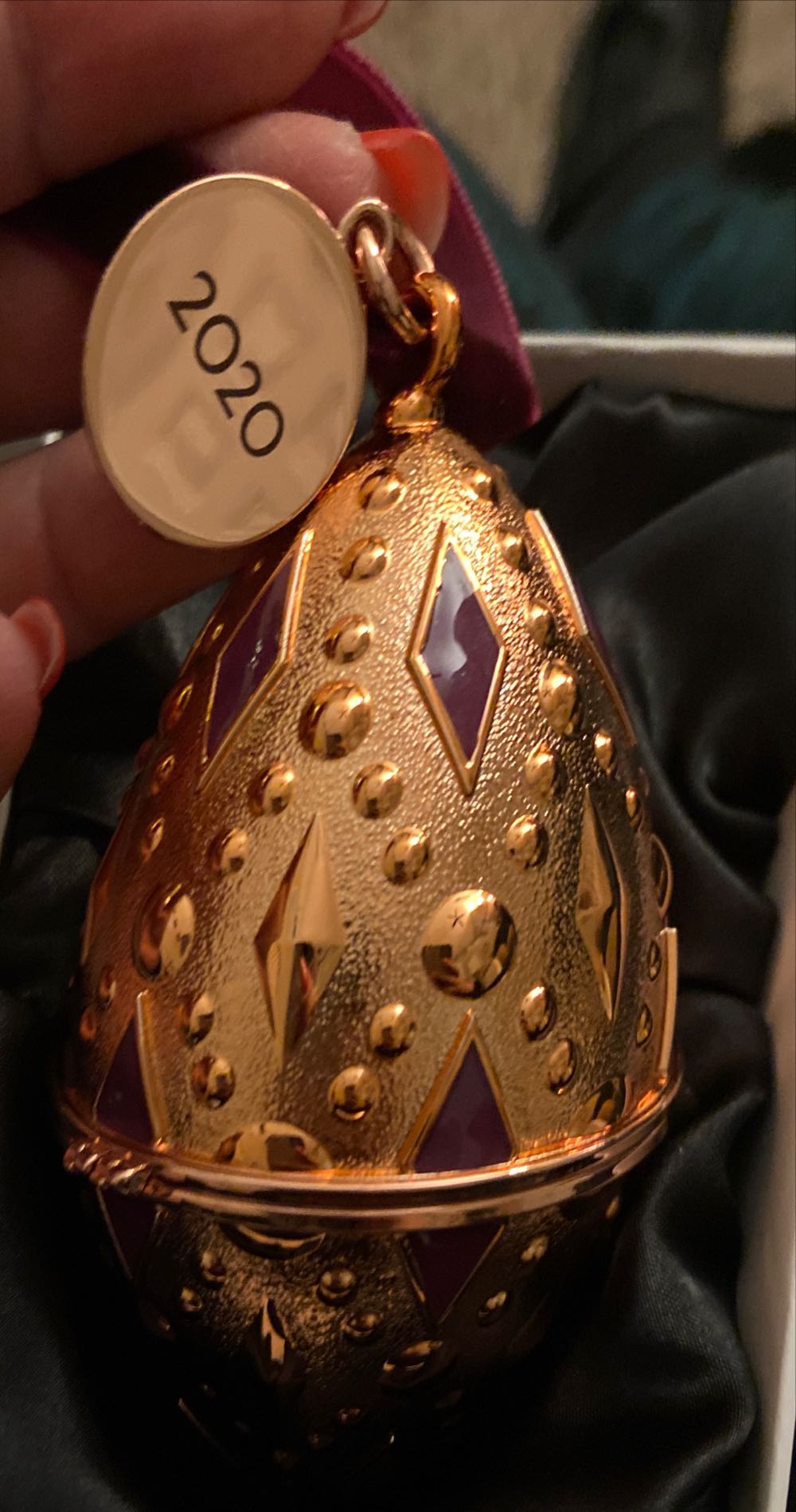 Pandora Rose Gold Egg 2020  ornament collectible - Main Image 2