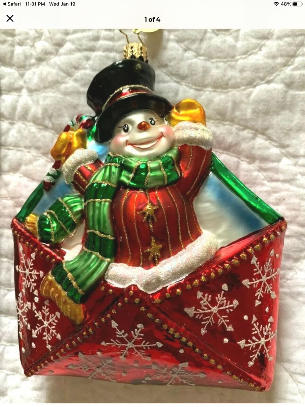 Beacon Design 62662 Winter Wonderland Lantern Hanging Ornament