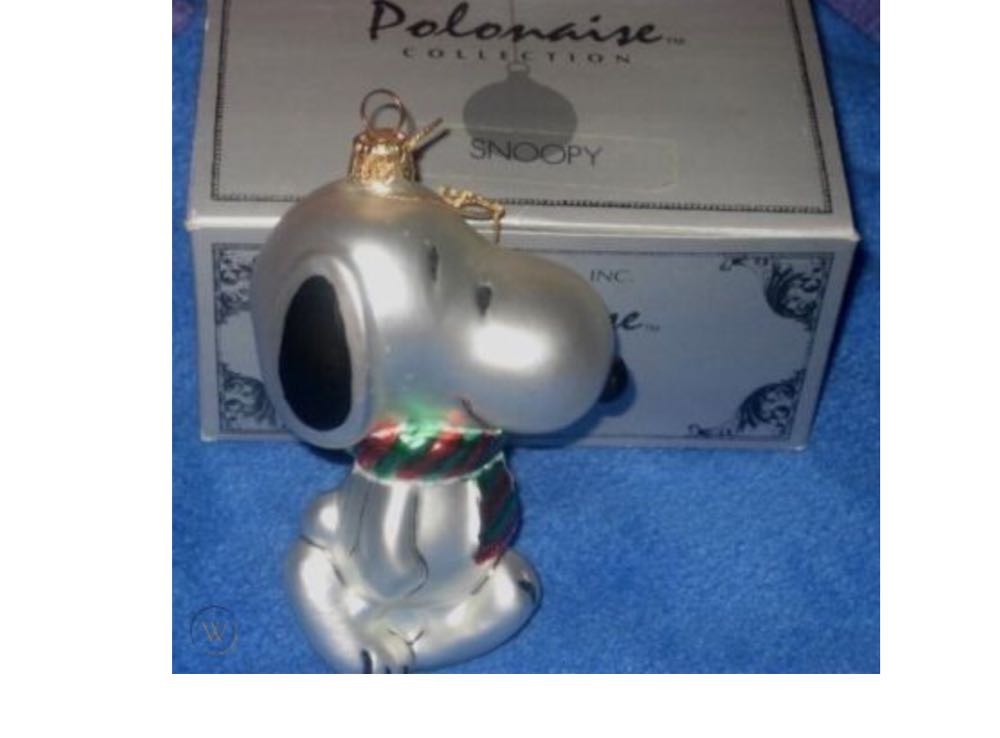 Christopher Radko Bonnie Maureen Blown Glass Ornament Breast Cancer Charity Decorative Hanging Ornaments 99sp47