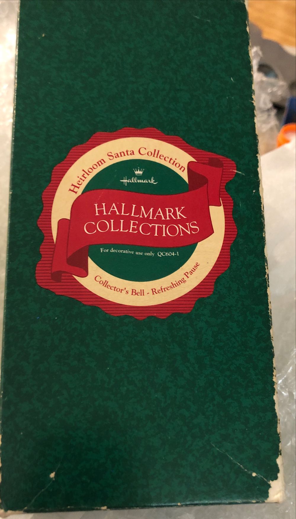 Hallmark Coke A Cola Bell  (Heirloom Santa Collection) ornament collectible [Barcode 015012012101] - Main Image 2