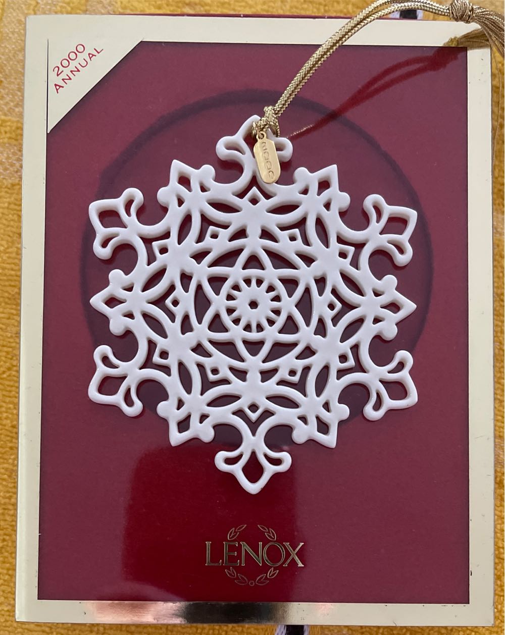 Perfect Harmony - Hope - Etched Glass Hallmark