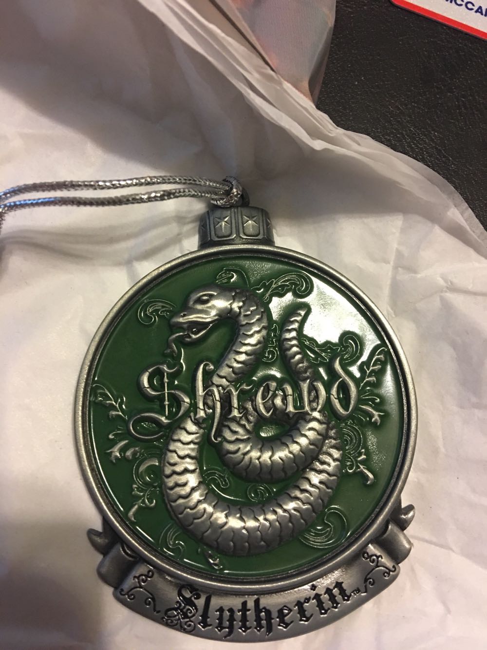 Metal Mascot Slytherin  ornament collectible - Main Image 1