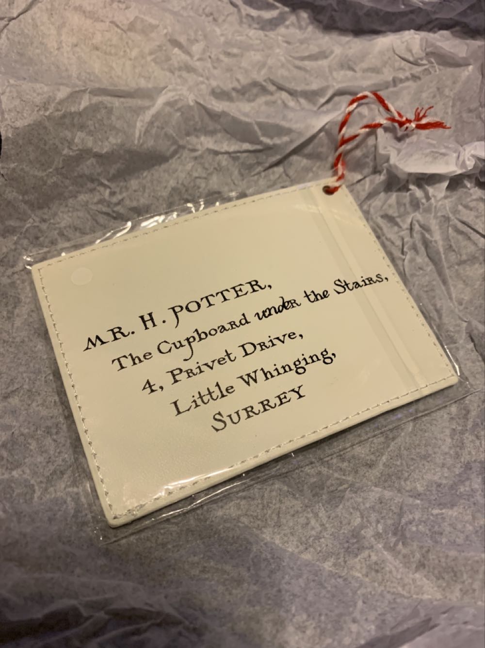 Owl Post Letter  ornament collectible - Main Image 1