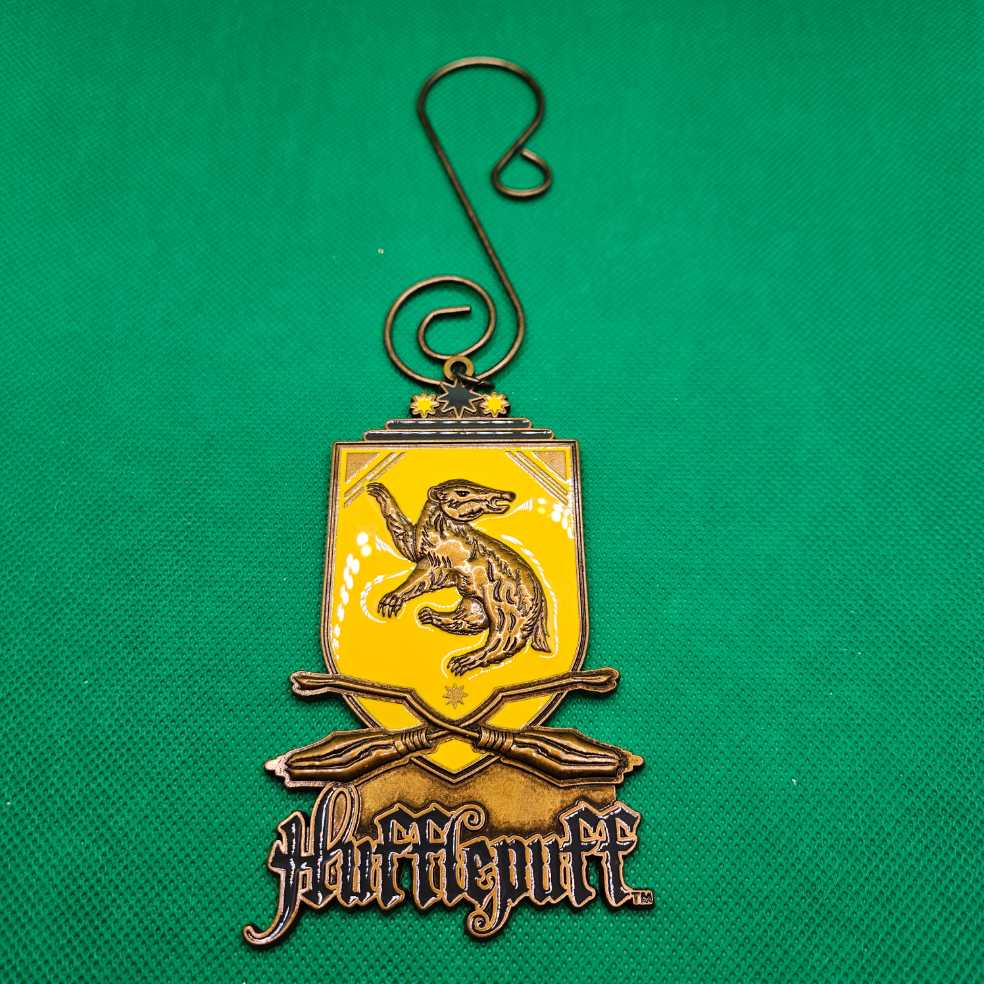 Quidditch Crest Hufflepuff  ornament collectible - Main Image 2