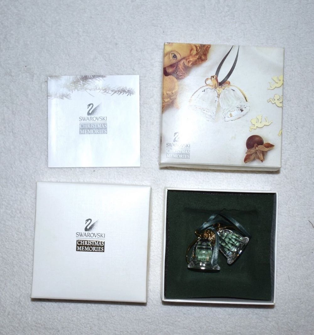Swarovski Christmas Memories Bells  ornament collectible [Barcode 768549026102] - Main Image 3