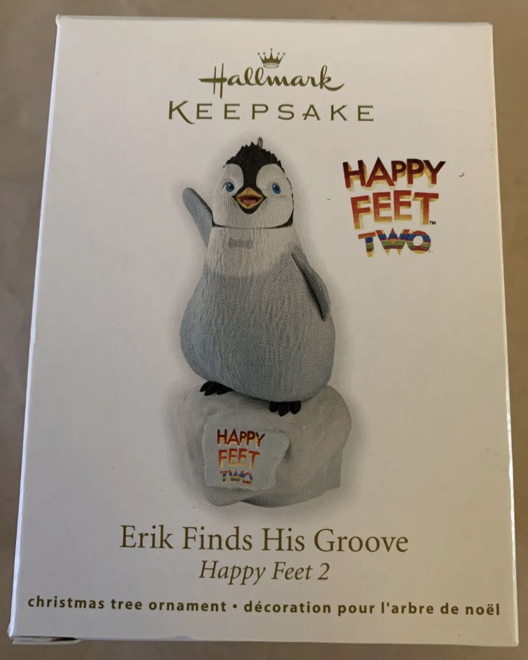 Hallmark Keepsake Ornament Erik Finds His Groove Happy Feet 2 - Happy Feet (Movies & TV) ornament collectible [Barcode 795902253349] - Main Image 2