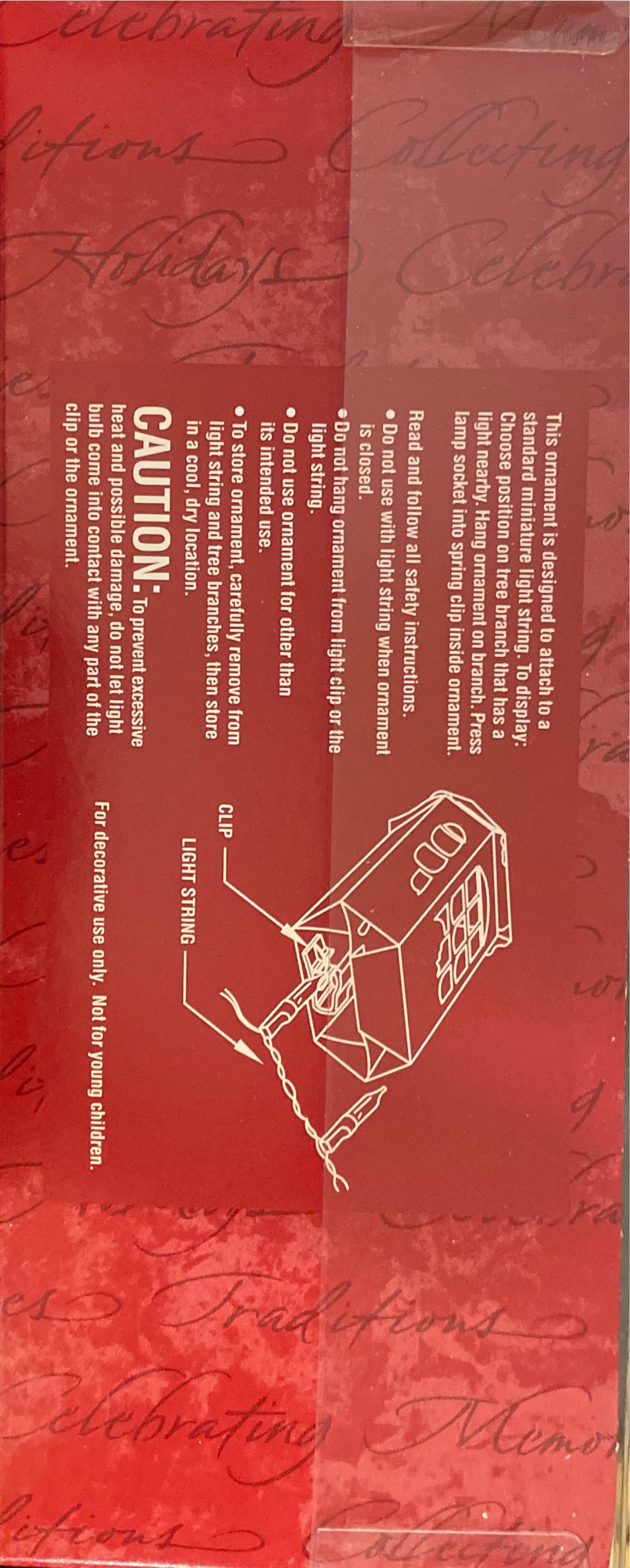 LG Hallmark Laser Gallery Fun Stuffed Stocking - Laser Gallery (Stocking) ornament collectible [Barcode 015012597516] - Main Image 3