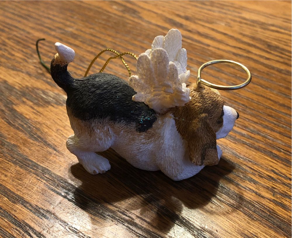 Dog Angel  ornament collectible - Main Image 2