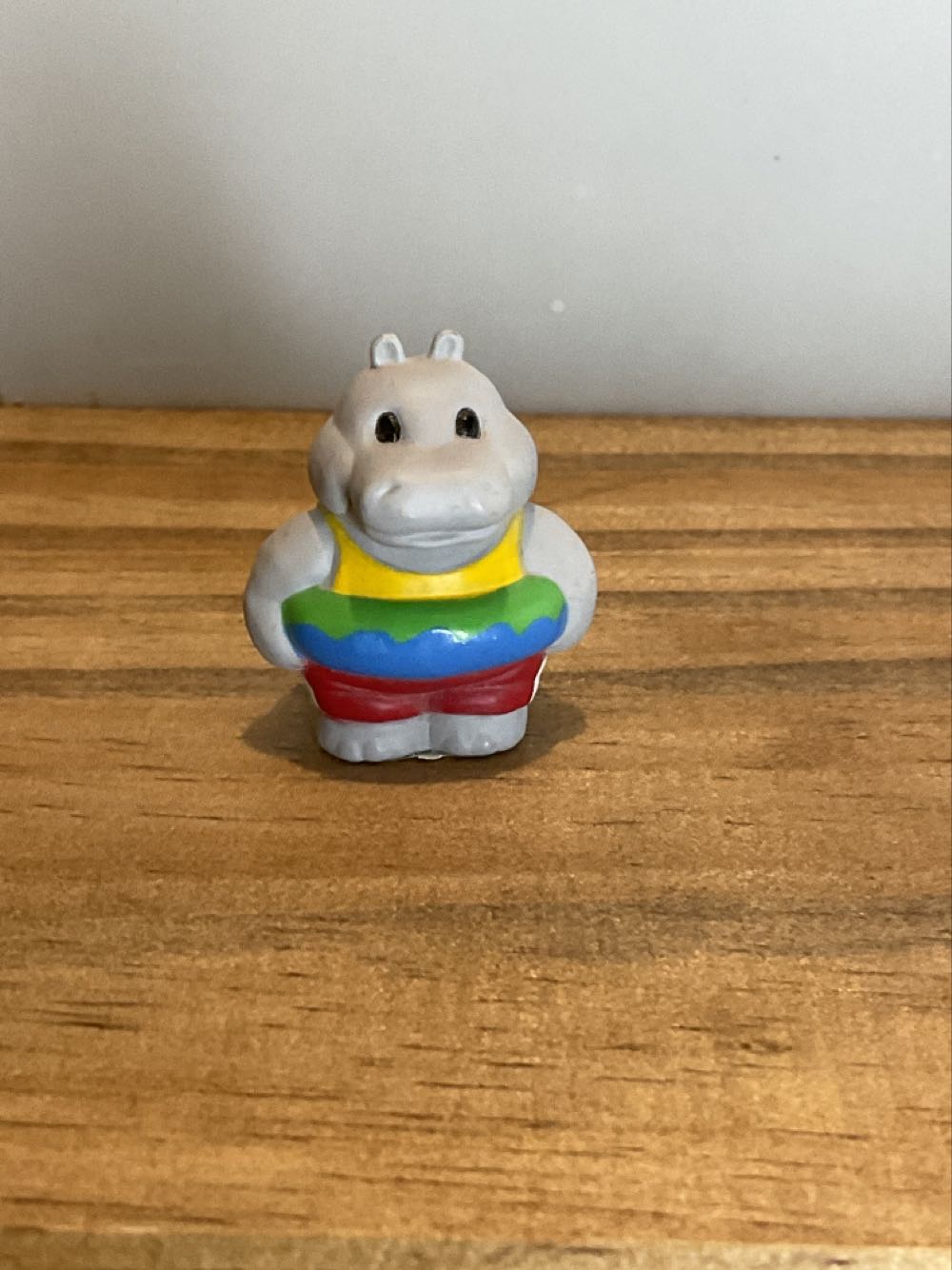 Hippo  with inner tube  (Beach) ornament collectible - Main Image 1