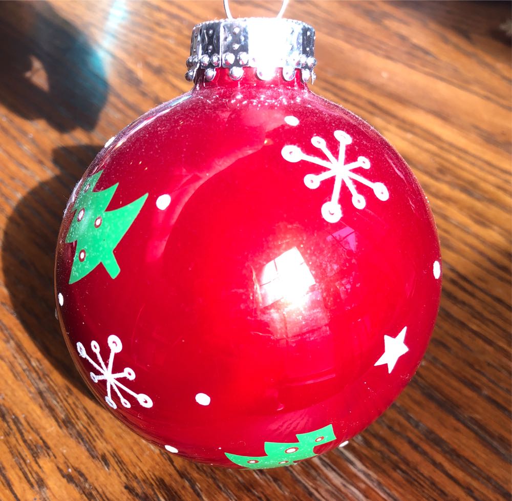 Merry Christmas Ball  ornament collectible - Main Image 2