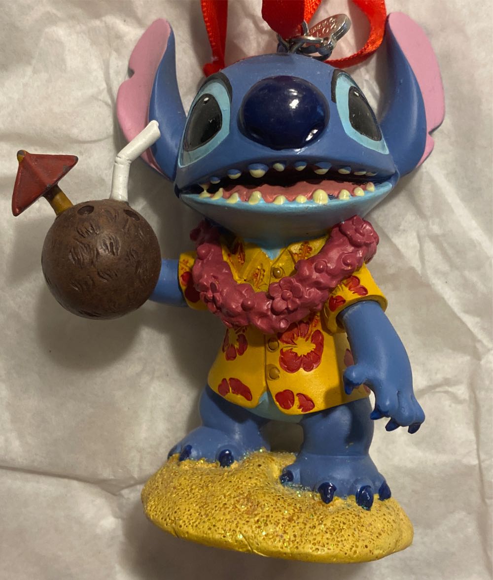 Stitch With Hawaiian Shirt - Sketchbook Ornaments (Lilo & Stitch) ornament collectible - Main Image 1