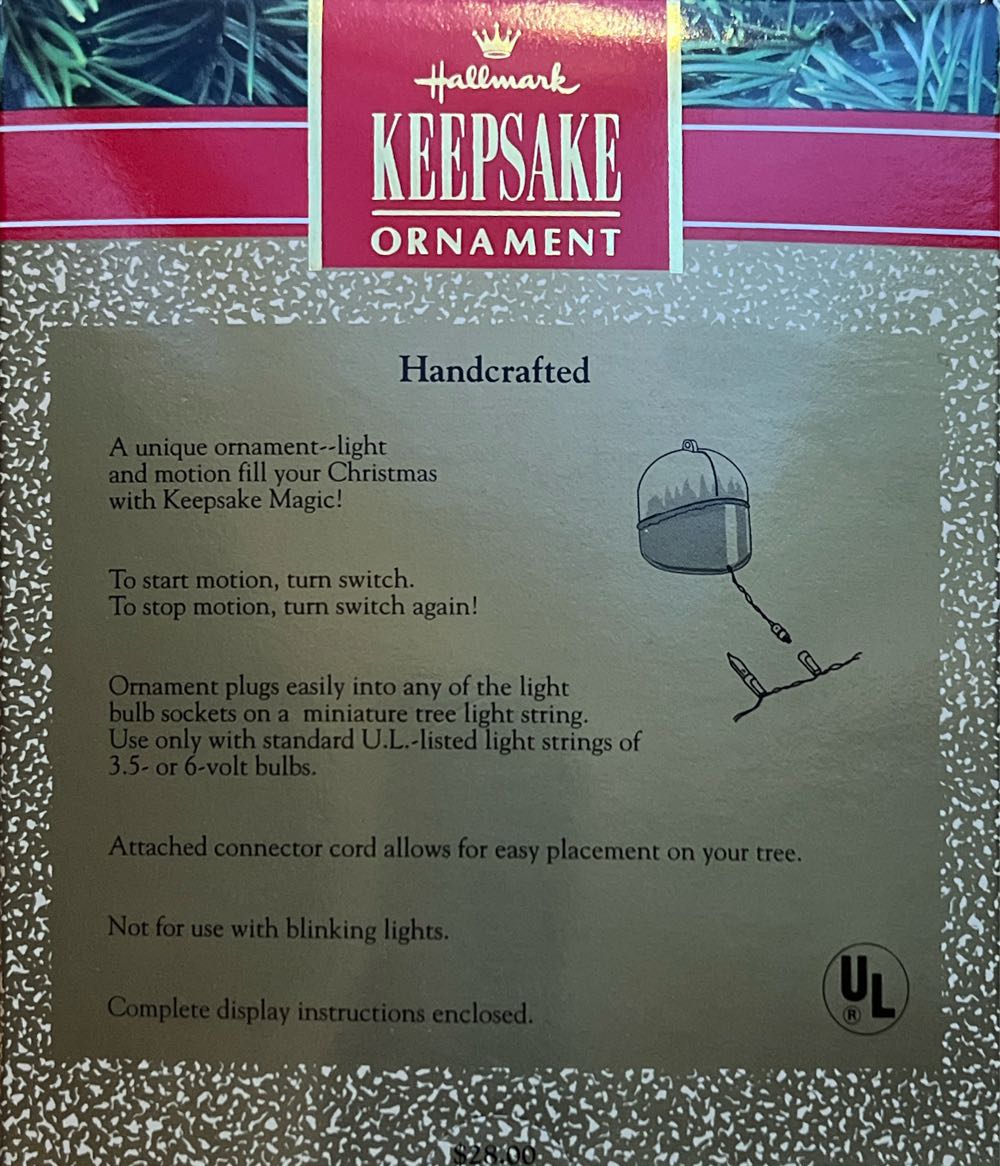 Ski Trip - Magic Plug-in (Skiing) ornament collectible [Barcode 070000027567] - Main Image 2