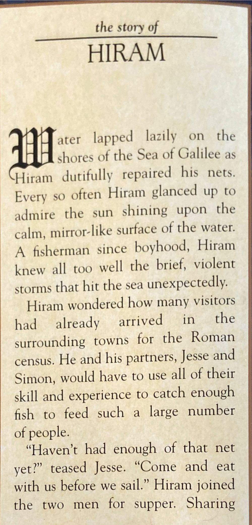 Fontanini. Hiram. The Fisherman.  ornament collectible [Barcode 089945044553] - Main Image 2