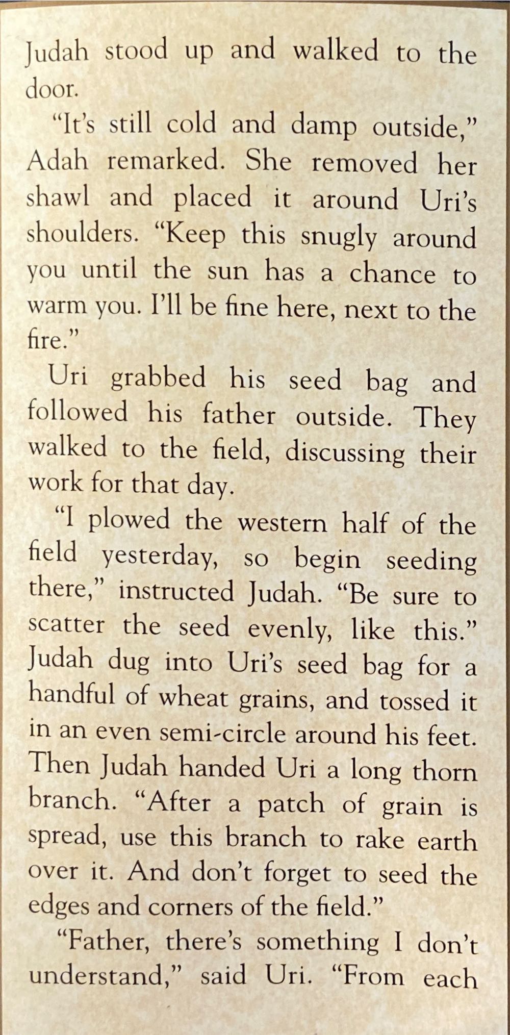 Uri 5” Fontanini Heirloom Nativity Special Event Figure - Special Event Figure (Farmer) ornament collectible [Barcode 089945104790] - Main Image 3