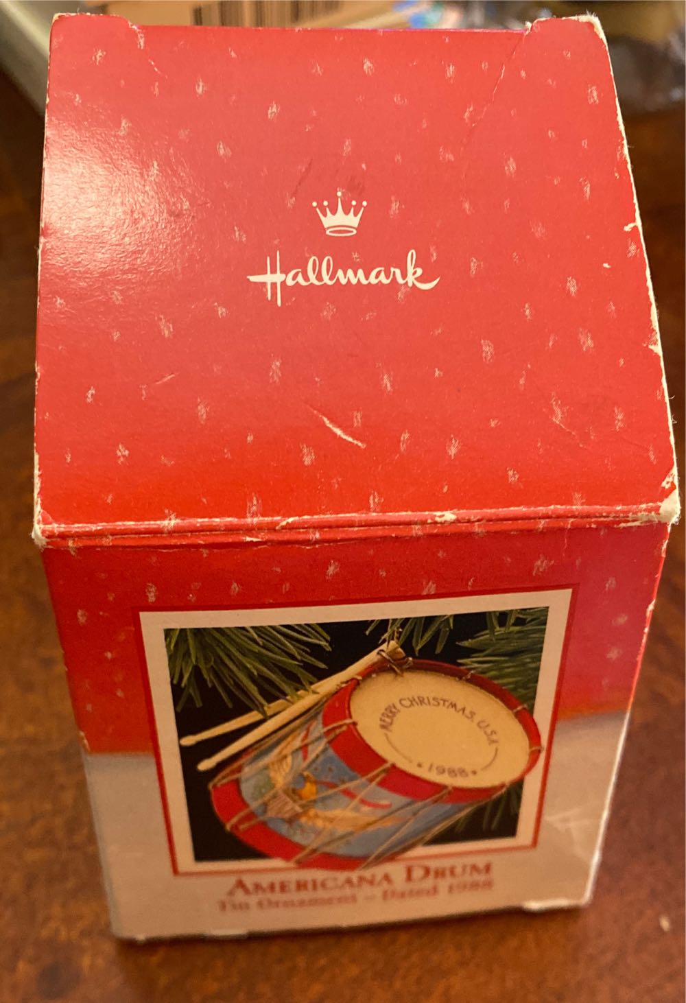 Americana Drum  (Patriotic) ornament collectible - Main Image 2