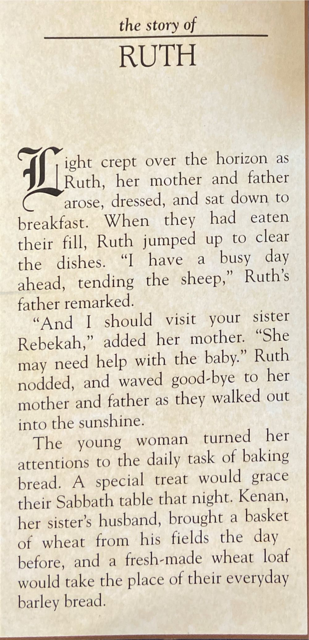 Ruth 5” Fontanini Heirloom Nativity Figure  ornament collectible [Barcode 089945044621] - Main Image 2