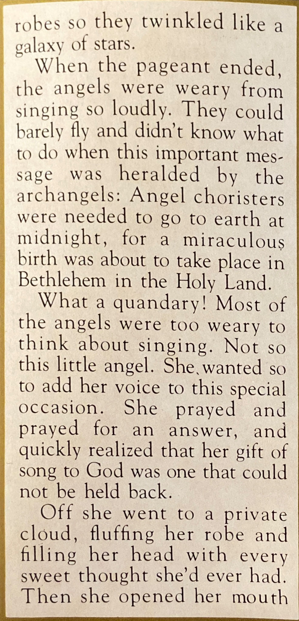 The Kneeling Angel 5” Fontanini Heirloom Nativity Figure - Fontanini (Angel) ornament collectible [Barcode 089945725186] - Main Image 3