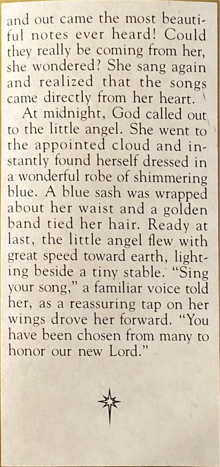 The Kneeling Angel 5” Fontanini Heirloom Nativity Figure - Fontanini (Angel) ornament collectible [Barcode 089945725186] - Main Image 4