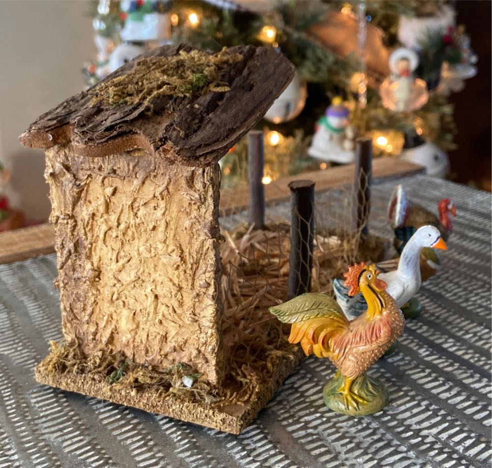 Fontanini. Bird Shelter.  ornament collectible [Barcode 089945262322] - Main Image 3