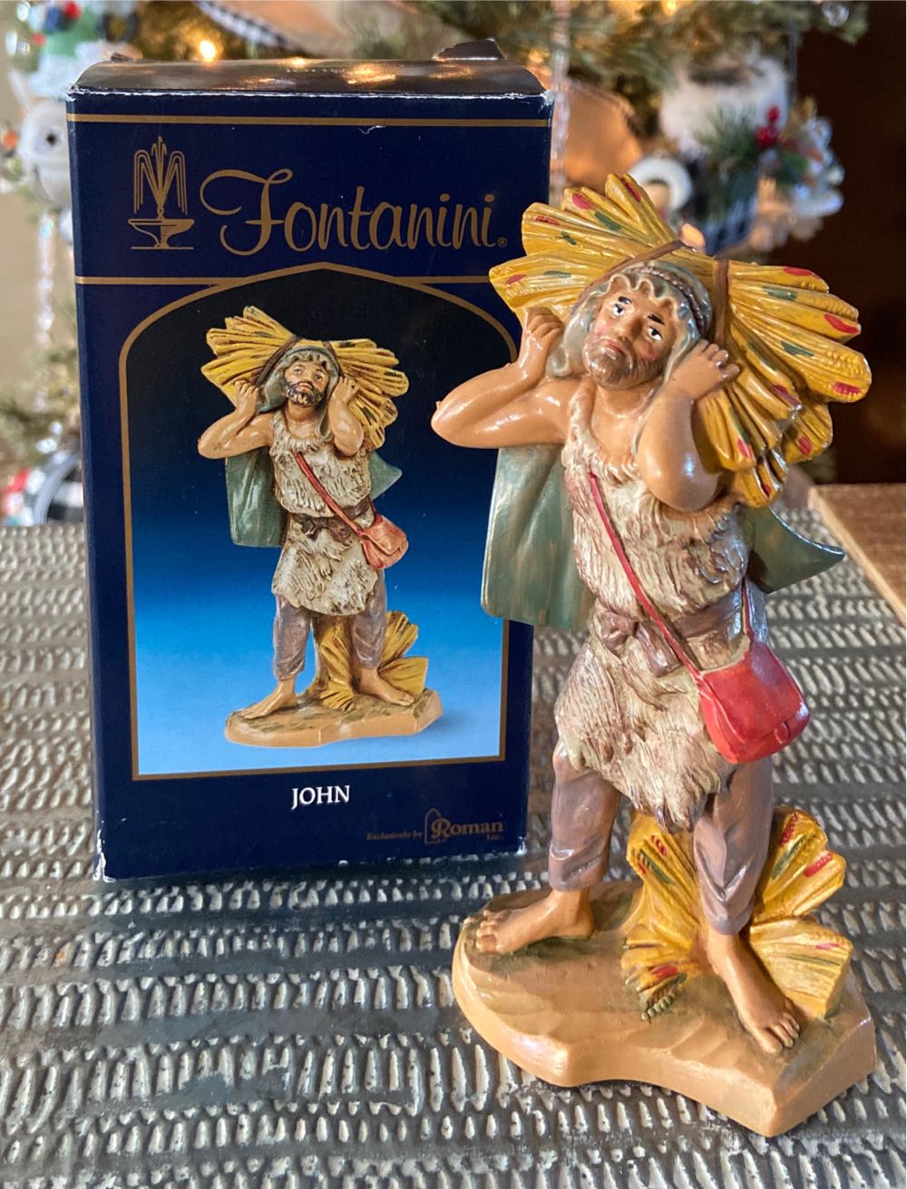 Fontanini. John. The Farmer.  ornament collectible [Barcode 089945473490] - Main Image 1