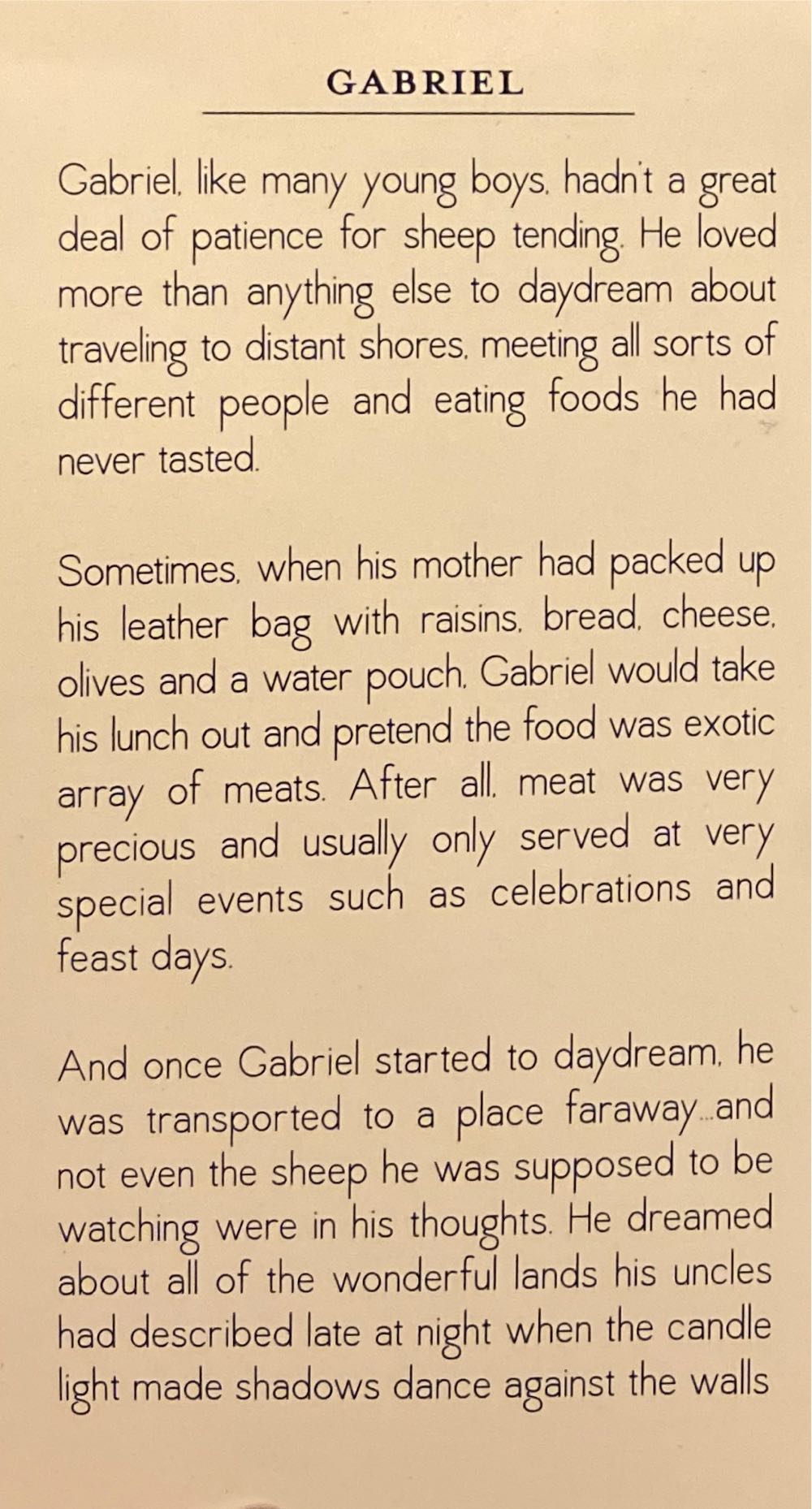 Fontanini. Gabriel.   ornament collectible - Main Image 2