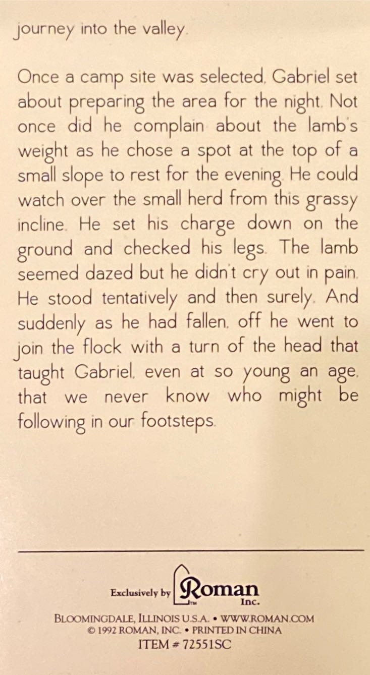 Fontanini. Gabriel.   ornament collectible - Main Image 4