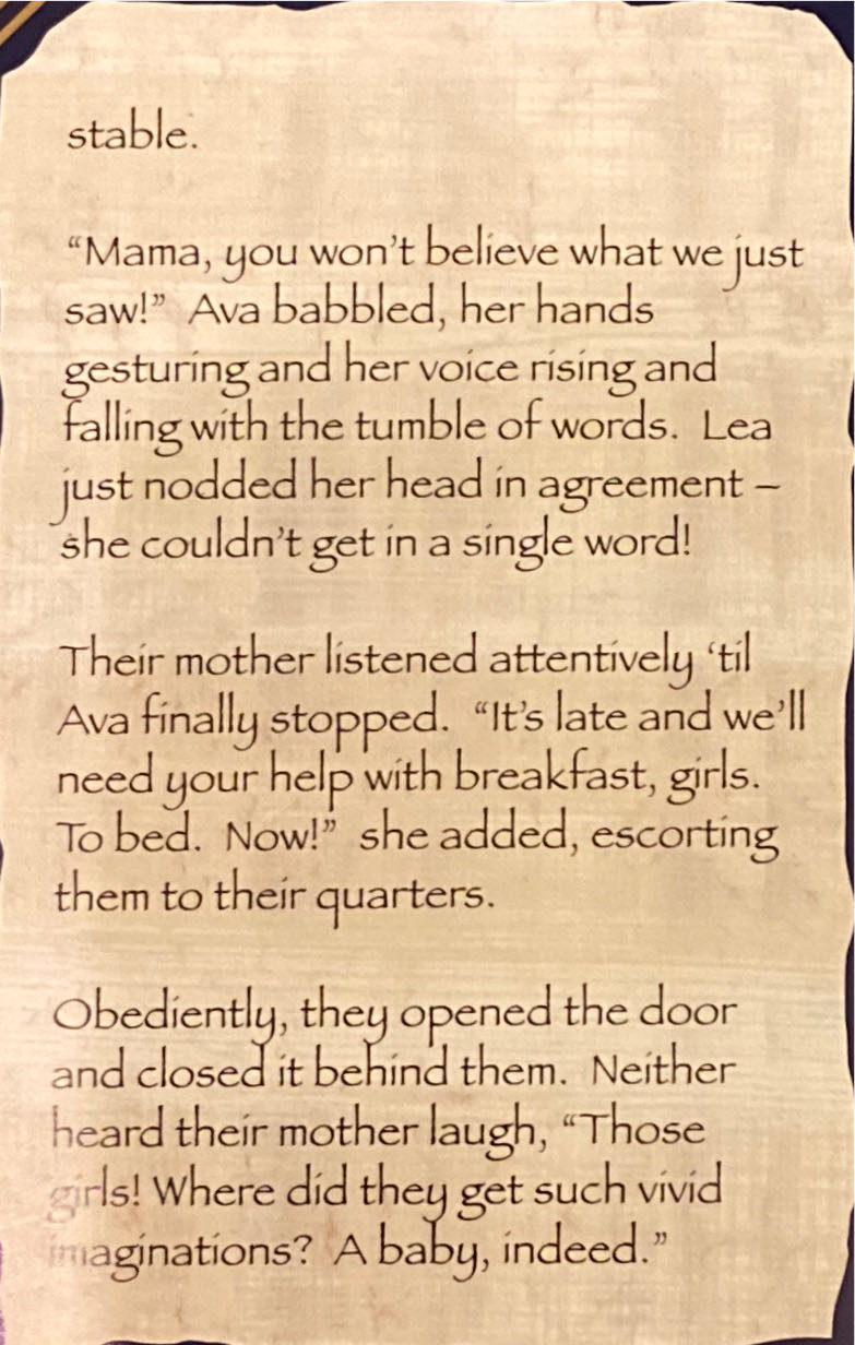 Fontanini.  Ava & Lea. Sisters.  ornament collectible [Barcode 089945386110] - Main Image 4