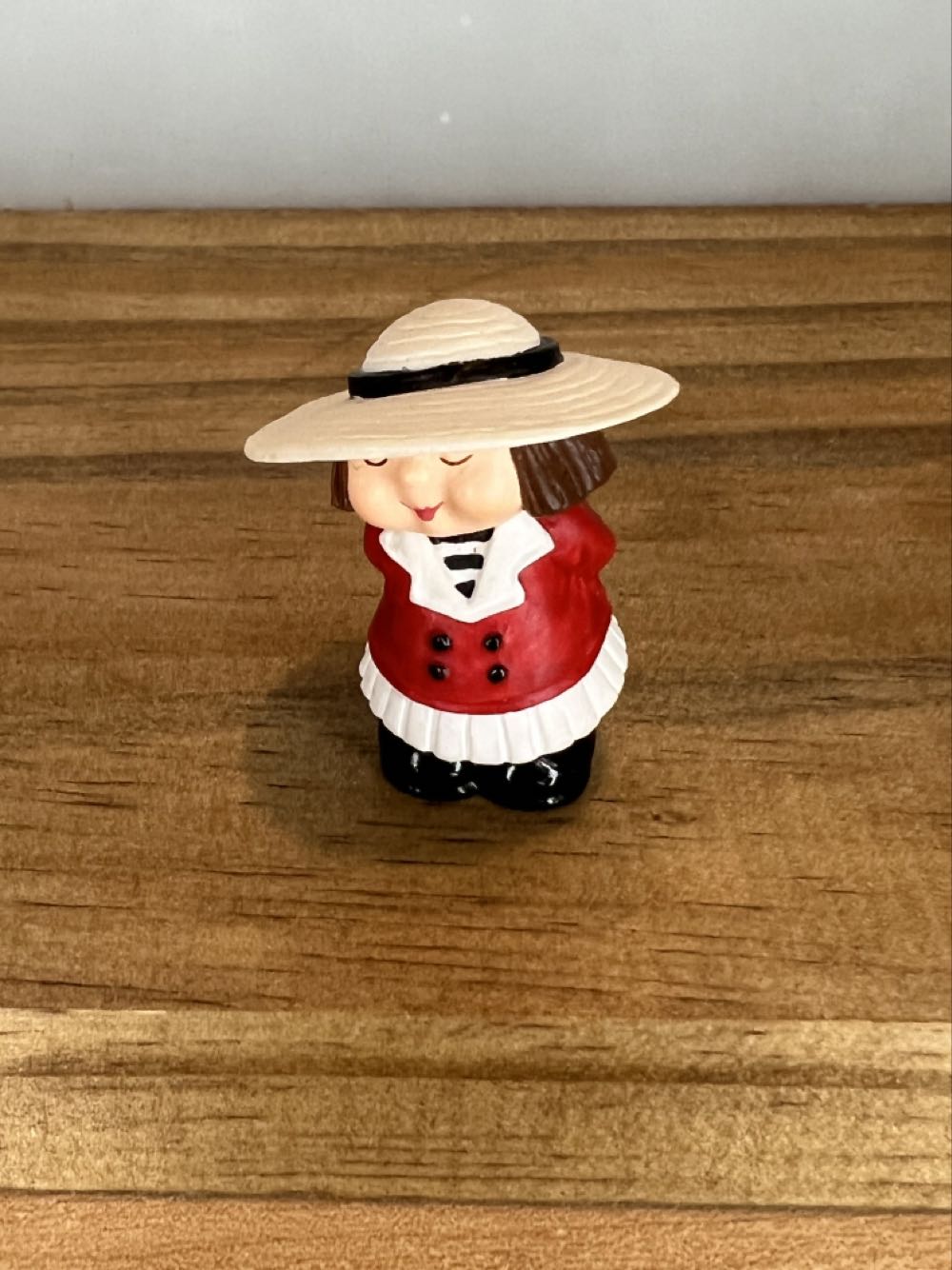 Bashful Girl  (Valentine’s Day) ornament collectible - Main Image 1