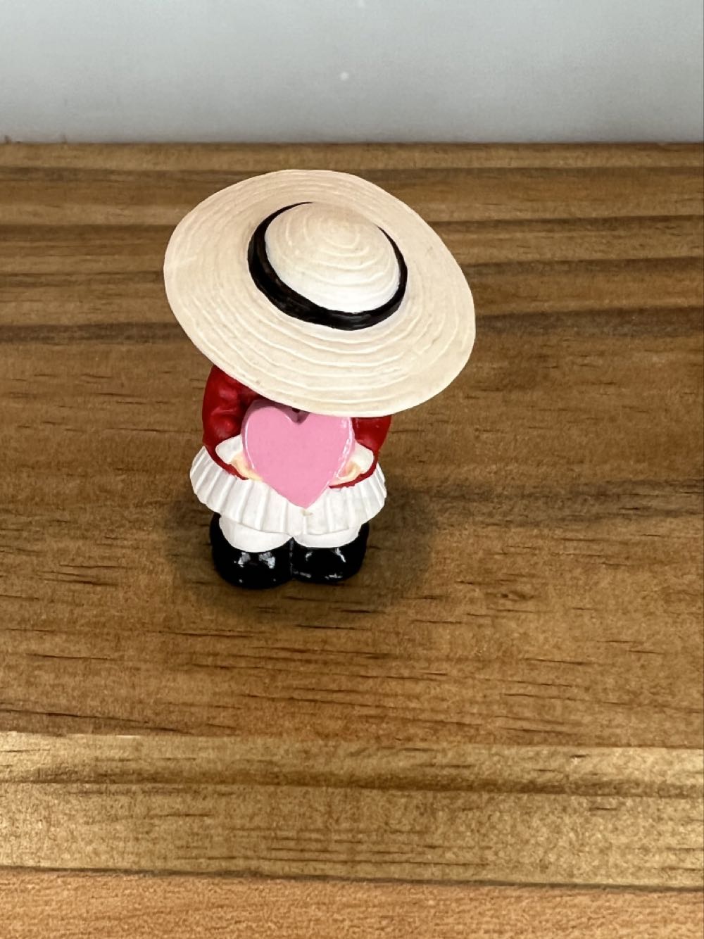 Bashful Girl  (Valentine’s Day) ornament collectible - Main Image 2
