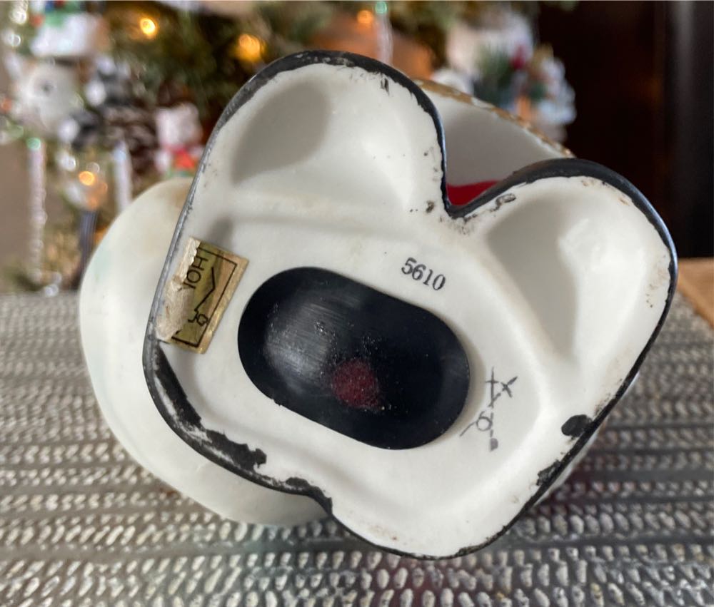 Christmas Vintage. Santa. Bank. Homco.  ornament collectible - Main Image 4