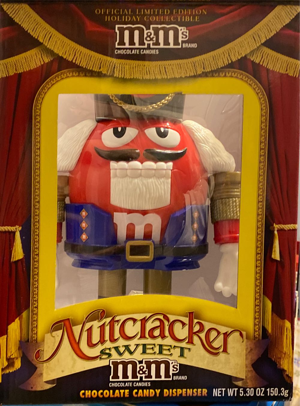 M&m’s Candy Dispenser Nutcracker Sweet - M&M’s Dispensers ornament collectible [Barcode 040000328704] - Main Image 2