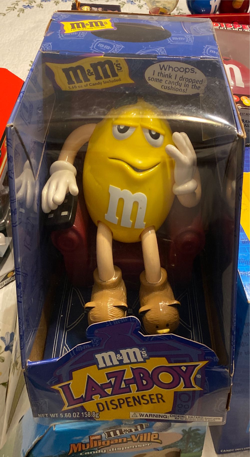 M&M’s La-z-boy Dispenser - M&M’s Dispensers ornament collectible [Barcode 040000419327] - Main Image 2