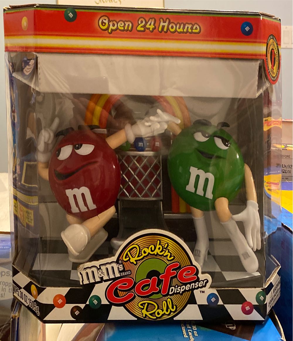 M&m Rockn Roll Cafe Dispenser - M&M’s Dispensers ornament collectible [Barcode 040000169314] - Main Image 2